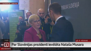 Par Slovēnijas prezidenti ievēlēta Nataša Musara