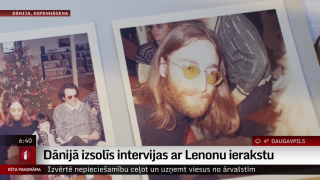 Dānijā izsolīs intervijas ar Lenonu ierakstu