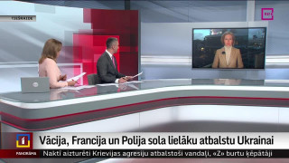 Vācija, Francija un Polija sola lielāku atbalstu Ukrainai