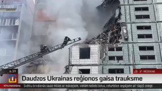 Daudzos Ukrainas reģionos gaisa trauksme