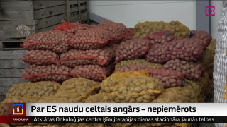 Par ES naudu celtais angārs – nepiemērots