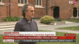 Intervija ar Aigaru Reini par vasaras koncertu programmu Rīgas domā