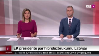 EK prezidente par hibrīduzbrukumu Latvijai