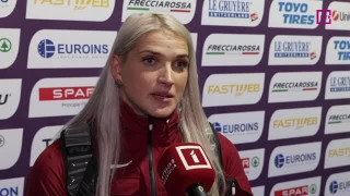 Eiropas čempionāts vieglatlētikā. Intervija ar Līnu Mūzi-Sirmo pēc fināla šķēpmešanā