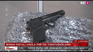 Bonda pistoli izsola par 210 tūkstošiem eiro