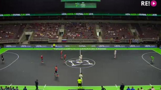 EČ telpu futbolā. Latvija - Krievija, 0:2