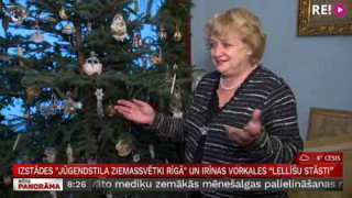 Izstādes "Jūgendstila Ziemassvētki Rīgā" un Irīnas Vorkales "Lellīšu stāsti"