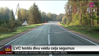 Latvijā testēs divu veidu ceļa segumus