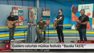 Gaidāms ceturtais mūzikas festivāls "Bauska TASTE"