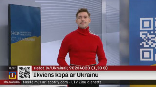 Markus Riva aicina atbalstīt Ukrainu
