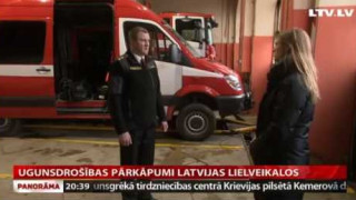 Ugunsdrošības pārkāpumi Latvijas lielveikalos