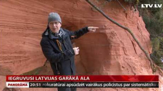 Iegruvusi Latvijas garākā ala