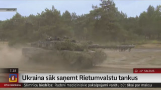 Ukraina sāk saņemt rietumvalstu tankus