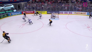 Pasaules hokeja čempionāta spēle Francija - Vācija 3:2