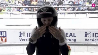 Pasaules čempionāts bobslejā. Monobobs sievietēm. 2.brauciens. Sacensību momenti