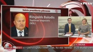 Telefonintervija ar Ringoldu Balodi, Saeimas deputāts (NSL)