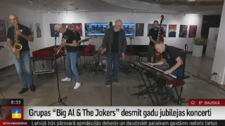 Grupas “Big Al & The Jokers” desmit gadu jubilejas koncerti