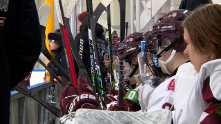 Latvijas hokeja izlase gatavojas pasaules čempionātam