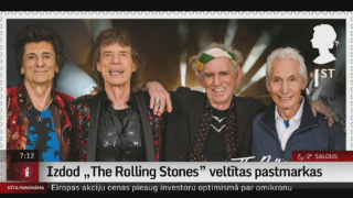 Izdod „The Rolling Stones” veltītas pastmarkas