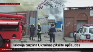 Krievija turpina Ukrainas pilsētu apšaudes