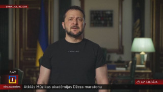 Zelenskis: Noteikts Ukrainas armijas pretuzbrukuma laiks
