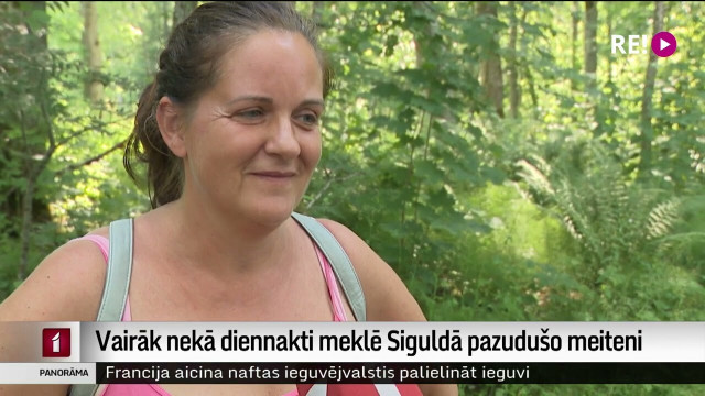 Vairāk nekā diennakti meklē Siguldā pazudušo meiteni