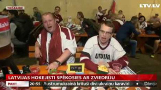 Latvijas hokejisti spēkosies ar Zviedriju