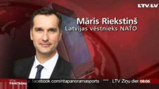 Telefonintervija ar Latvijas vēstnieku NATO Māri Riekstiņu.