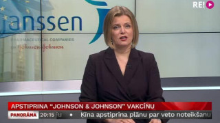 Apstiprina "Johnson & Johnson" vakcīnu