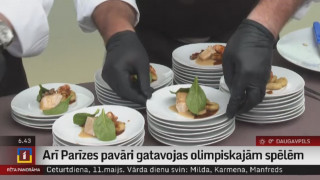 Olimpiskajām spēlēm Parīzē gatavojas arī pavāri