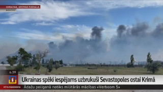 Ukrainas spēki iespējams uzbrukuši Sevastopoles ostai Krimā