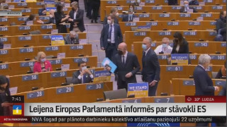 Leijena Eiropas Parlamentā informēs par stāvokli ES