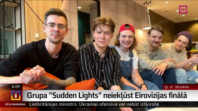 Grupa «Sudden Lights» neiekļūst Eirovīzijas finālā