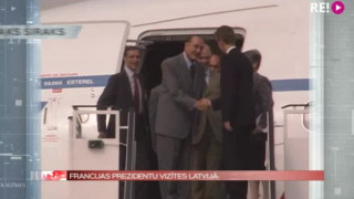 Francijas prezidentu vizītes Latvijā