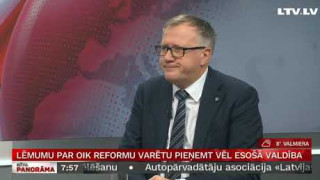 Intervija ar ekonomikas ministru Arvilu Ašeradenu par OIK