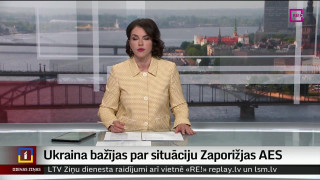 Ukraina bažījas par situāciju Zaporižjas AES