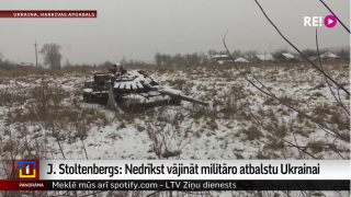 J. Stoltenbergs: Nedrīkst vājināt militāro atbalstu Ukrainai