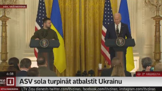 ASV sola turpināt atbalstīt Ukrainu