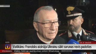 Vatikāns: Francisks aicināja Ukrainu sākt sarunas nevis padoties