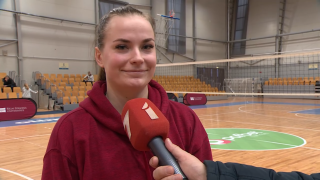 Baltijas sieviešu volejbola līga. «RSU/MSG» - «TÜ/Bigbank». Agija Ankevica
