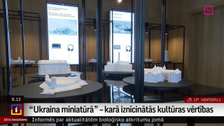 Izstāde "Ukraina miniatūrā" – karā iznīcinātās kultūras vērtības