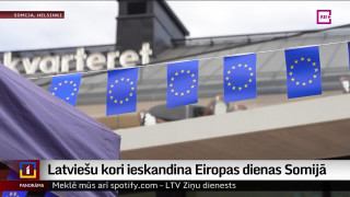 Latviešu kori ieskandina Eiropas dienas Somijā