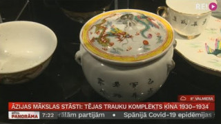 Āzijas mākslas stāsti: Tējas trauku komplekts Ķīna  1930–1934