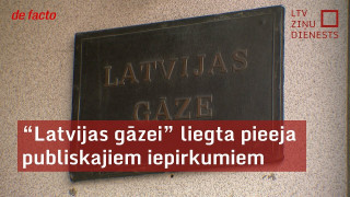 "Latvijas gāzei" liegta pieeja publiskajiem iepirkumiem