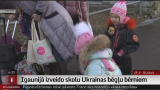Igaunijā izveido skolu Ukrainas bēgļu bērniem