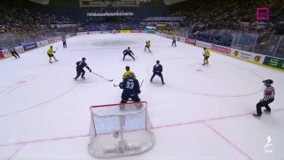 Pasaules čempionāts hokejā. Ceturtdaļfināls. Zviedrija - Somija 2:1
