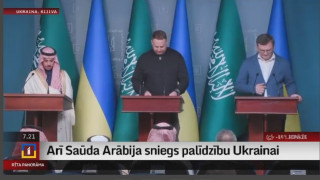 Arī Saūda Arābija sniegs palīdzību Ukrainai