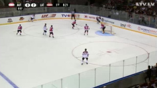 Olimpiskais atlases turnīrs hokejā. Austrija - Latvija