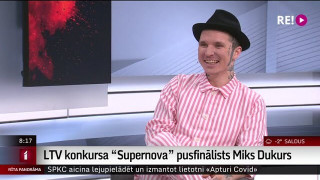 LTV konkursa "Supernova" pusfinālists Miks Dukurs