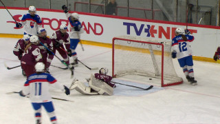 Latvijas hokejistes pasaules čempionāta turnīrā startē ar zaudējumu Slovākijai